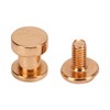 300 Sets DIY Book Binding Screw Double Layer Flat Head