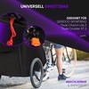 Isibell Cover for Bicycle Trailer, Lockable, Universal, Reflective, 2 Seater,