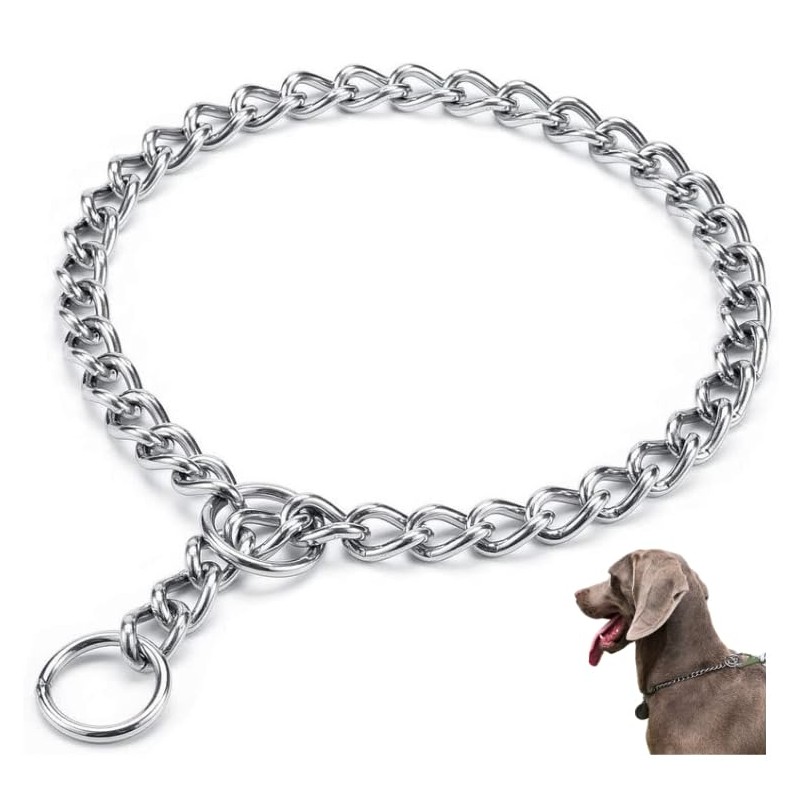DRID Collar de Entrenamiento Castigo Collar Adiestramiento de Perros Cadena,