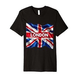 Union Jack Great Britain UK Flag London Premium T-Shirt
