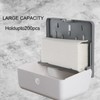 Paper Towel Dispenser - Wall Mounted Tissue Dispenser - Paper