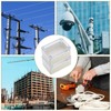 Confezione da 6 custodie elettroniche impermeabili IP65 58 x 83