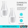 MODGY Expandable Flower Vase, Plastic Decorative Modern Foldable Printed Vases