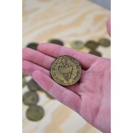 Bethesda Skyrim Septim Coin Replica - The Elder Scrolls V: Skyrim Merch - Gamer Gift Idea - 1 Pack