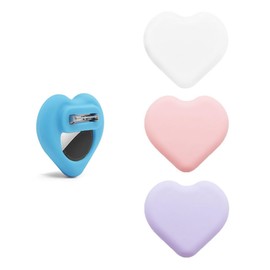 Alsukeay AirTag Holder for Kids, 4 Pack Silicone GPS Tracker Case with Safety Pins for Children, Elderly, Backpack, Luggage, Hidden Inside Clothes (White/Blue/Pink/Purple)