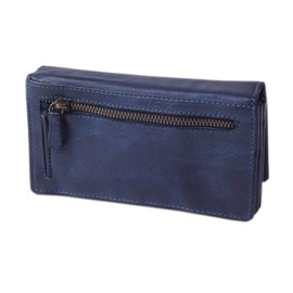 Bear Design Antic Women's Purse, Blue, 15.5 x 9 x 4 cm, blue, Retro