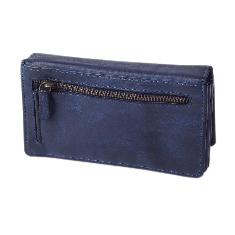 Bear Design Antic Women's Purse, Blue, 15.5 x 9 x
