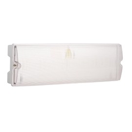 EVOGES EVOGES IP65 3W Emergency LED Exit Sign Bulkhead, Self Test with Legend Set, Maintained & Non Maintaned, Ceiling & Wall Mounted