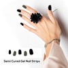 Semi Cured Gel Nail Strips & Wraps - 20PCS, UV/LED
