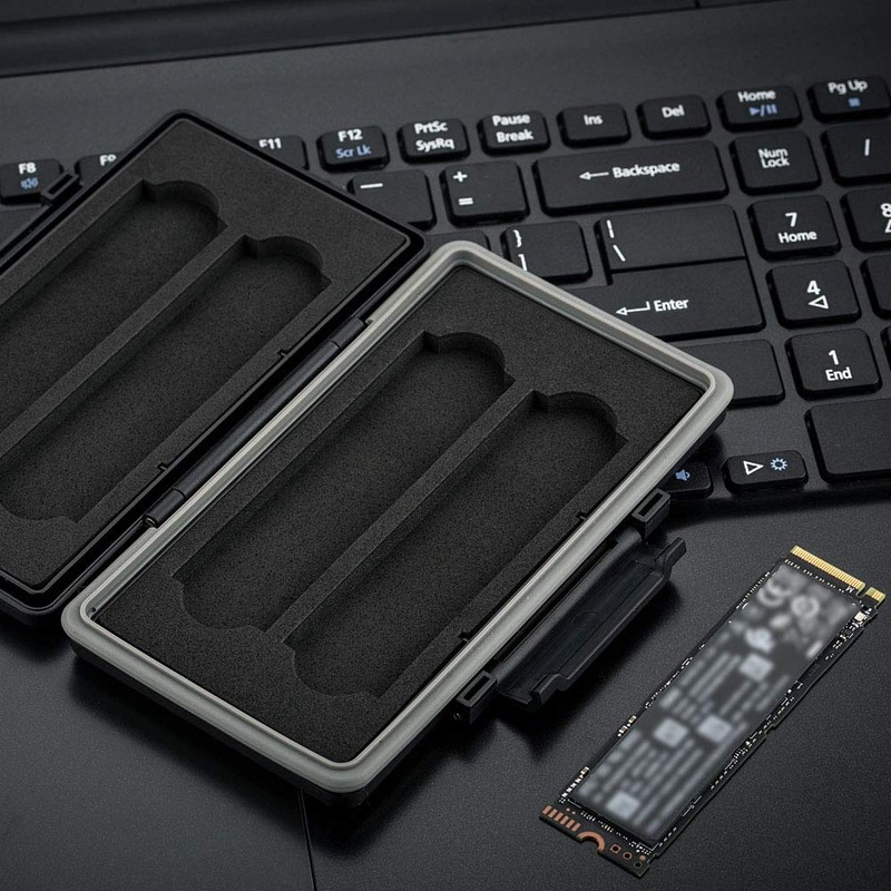 4 ranuras M.2 2280 SSD - Funda protectora para PC