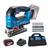 Dong Cheng 20V Brushless Jigsaw, 26mm Stroke, 800-3500 SPM, 0-45°