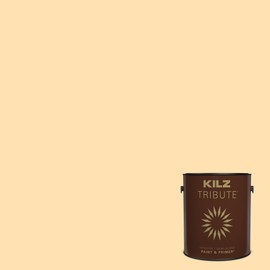KILZ TRIBUTE Paint & Primer, Interior, Semi-Gloss, Golden Feather, 1 Gallon