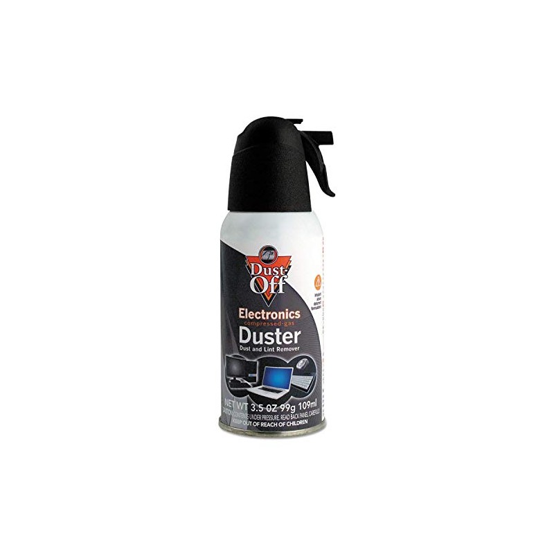 Dust-Off Disposable Compressed Air Duster, 17 Oz Can, 2/Pack