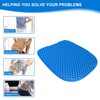 TONINT Large Gel Seat Cushion for Long Sitting with Non-Slip