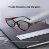 GRDQ Elegant Cat Eye Polarized UV400 Sunglasses Women Lightweight Frame