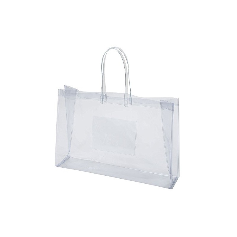 Anti-Bacterial Clear Plastic Bag, Large