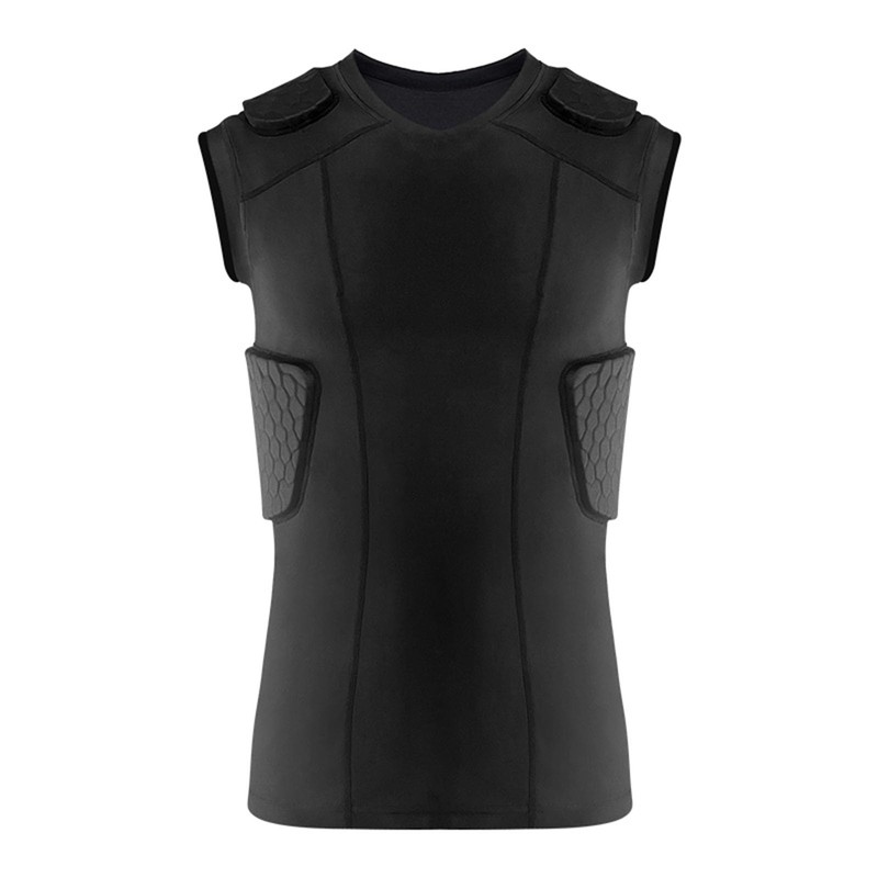 Topeter Rib Protector Vest, Sports Training Protection Undershirts w/ Rib,