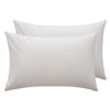 Bedsure Off White Pillowcase Set -Ivory Standard Size (20 x