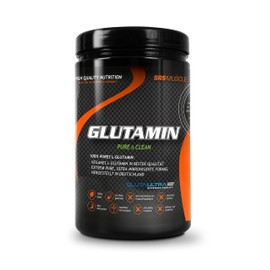 SRS Muscle - Glutamine, 500 g, neutral, 100% pure, pharmaceutically pure L-glutamine without additives, no allergens, 100% vegan, German premium quality