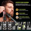 UTJCNVC Kit Barba para Hombre 12 en 1,Barba Kit Cuidado,Incluye
