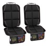 Gowhalle Car Seat Protector, Non-Slip Rubber Padded Backing Seat Protector