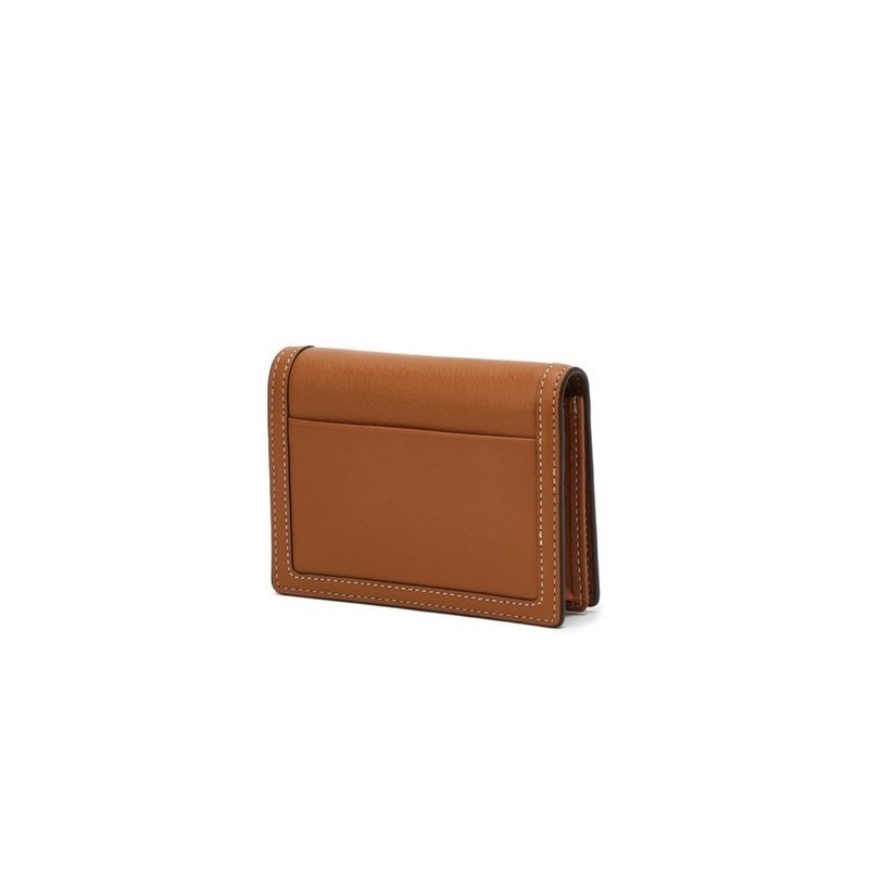 Hazzys (신세계센텀점)브라운 로고패치 소가죽 반지갑 HIWA5E530W1 (SHINSEGAE CENTUM) Brown Logo