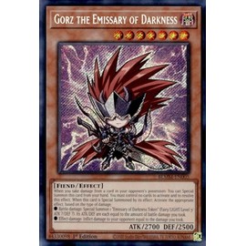 Gorz The Emissary of Darkness - BLMM-EN005 - Secret Rare - 1st Edition