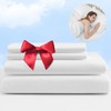 Kmall Disposable Sheets for Travel Queen Size, Disposable Bedding Sheet