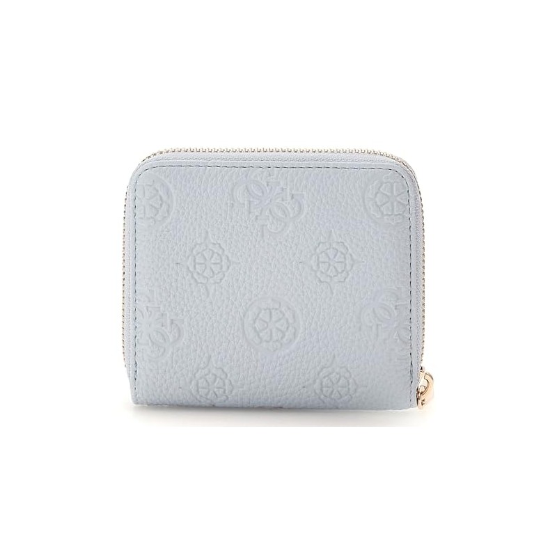 GUESS Cresidia SLG Zip Around Wallet S Powder Blue, powderblue