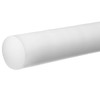 USA Sealing BULK-PR-AC-96 White Acetal Plastic Rod, 1/4" Diameter, 1'