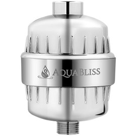 AquaBliss High Output Revitalizing Shower Filter - Reduces Dry Itchy Skin, Dandruff, Eczema, and Dramatically Improves The Condition of Your Skin, Hair and Nails - Chrome (SF100)
