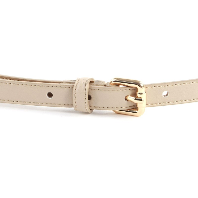 VALENTINO Emma Winter Belt W85 Beige - Can be Shortened,