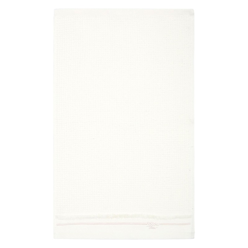 THUN Set of 2 Cream 100% Cotton Country Bloom Hand