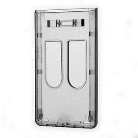 5 x ID Card Holder Card Case ID Cover Thumb Push 2 Cards Transparent Vertical