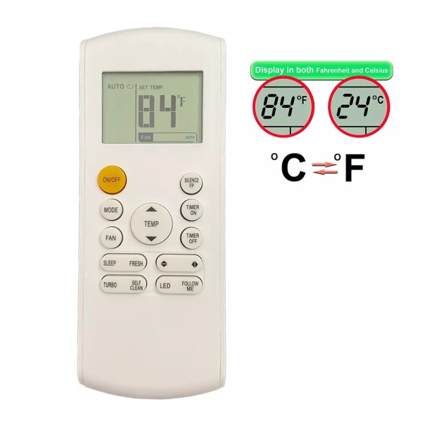 For Toshiba Air Conditioner Remote For Toshiba RAC-PD1414CWRU RAC-PD1013CWRU RAC-PD1213CWRU