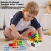 48pcs Tetra Tower Balance Stacking Attack Block Game, Tetris Swing
