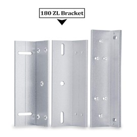 YAVIS Z & L ZL Holder Stand Bracket Holder Clamp for 180 kg 350 lbs Electric Magnetic Lock Access Control System Inward and Outside