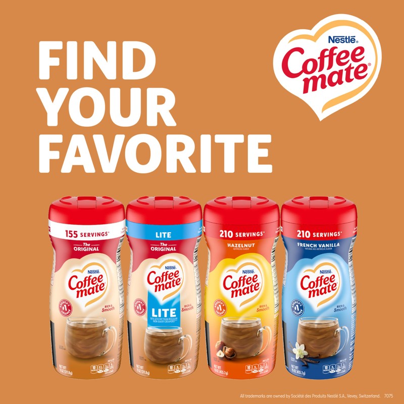 Nestle Coffee mate Coffee Creamer, Original, Powder Creamer, 11 oz