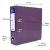 Oxford Premium A4 Lever Arch File, Purple Single Folder, Heavy