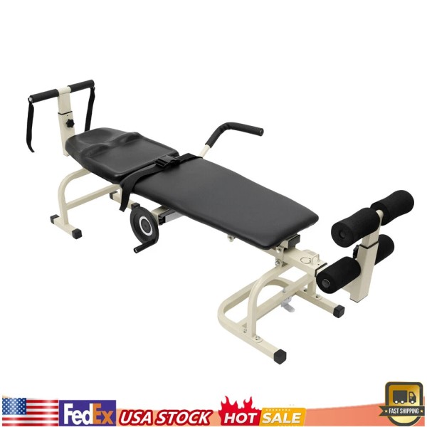 Unbranded/Generic Body Stretch Bench Lumbar Spine Cervical Back Traction Bed