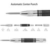 Automatic Center Punch Spring Loaded Center Hole Punch Adjustable Tension