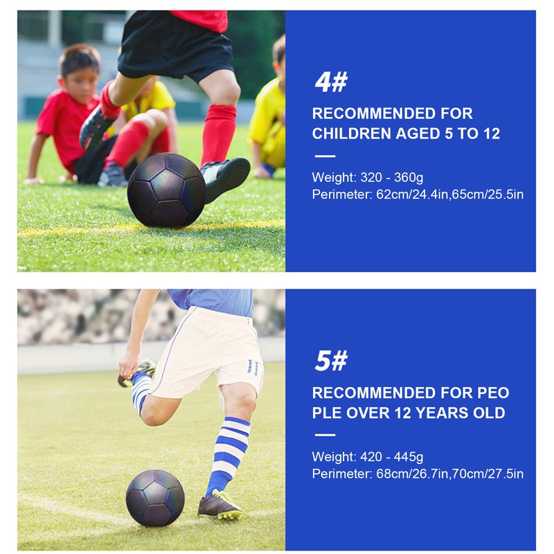 Luminous Reflective Football Luminous Soccer Ball Training Ball for Normal