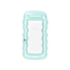 FUNBOY Giant Inflatable Luxury Clear Mint Blue Mesh Lounger Water Hammock Pool Float, Perfect for a Summer Pool Party Large