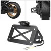 KACEPAR Motorcycle Side Mount LED Tail Light License Plate Holder