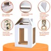 Hzzycaxli 2 Pack Tall Cake Boxes for Tier Cakes,10x10x12 Inch