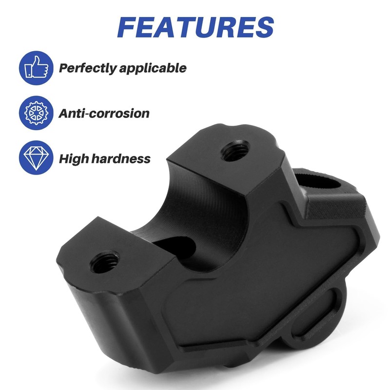 PSLER Motorcycle Handlebar Risers Move Back for Nightster 975 RH975