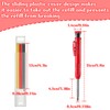 REEKNOKOL Carpenters Pencil, Solid Construction Pencil Carpenter Pencil Set with