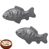 2 Pcs Iron Fish for Cooking, Iron Fish for Iron