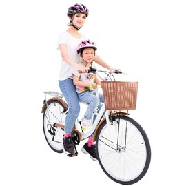 PaPaSeat Portable Child Bike Seat Works with Folding and City Bikes
