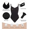 SHAPERX SHAPERX Women's Shapewear Bodysuit Tummy Control Body Shaper Seamless